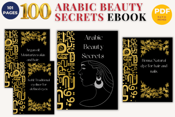 100 Arabic Beauty Secrets Ebook: Unlock Timeless Beauty with Natural Wisdom
