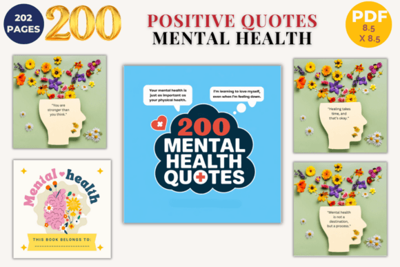 200 Positive Mental Health Quotes Ebook