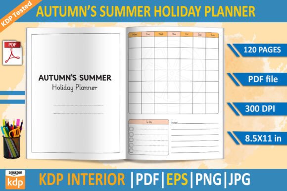 Autumn’s Summer Holiday Planner KDP: A Practical Resource for Creative Professionals