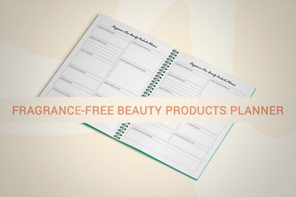 Fragrance-Free Beauty Products Planner