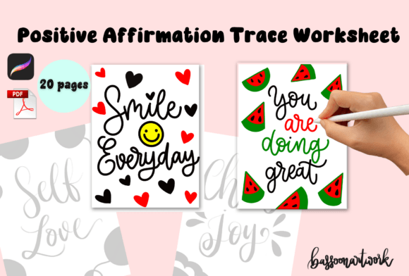 Positive Affirmation Worksheet: A Powerful Tool for Building Self-Esteem and Mindfulness