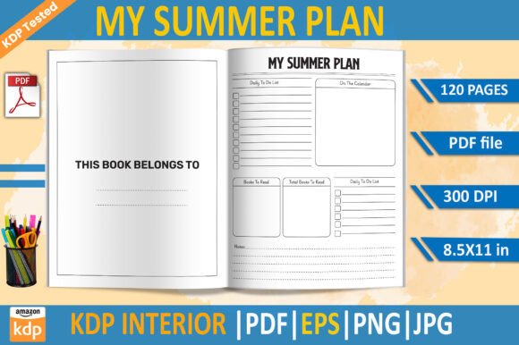 Summer Plan KDP Interior for Kids: A Practical Guide for Creative Parents and Educators