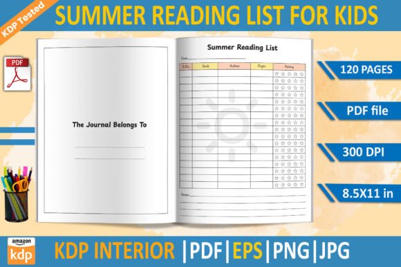 Summer Reading List for Kids KDP Interio: A Comprehensive Guide for Educators and Parents