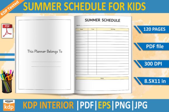 Summer Schedule for Kids Template: A Comprehensive Guide for Parents and Educators