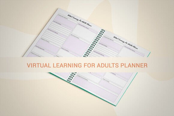 Virtual Learning for Adults Planner